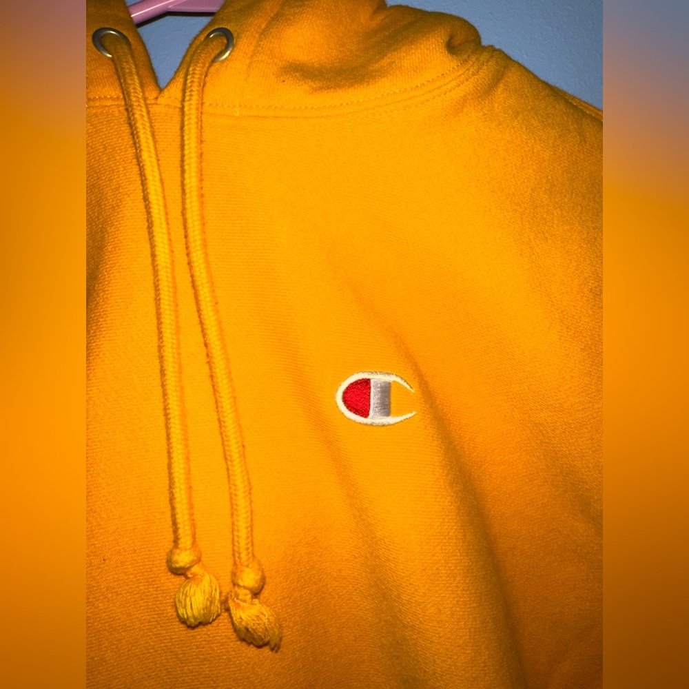 Yellow Champion Sweatshirt